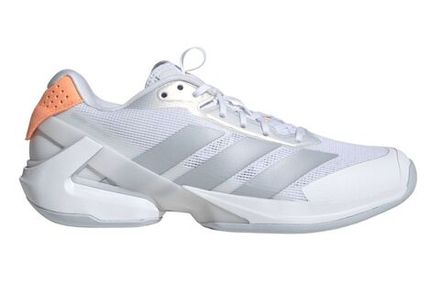 Женские теннисные кроссовки Adidas Adizero Ubersonic 5 W - cloud white/halo blue/beam orange