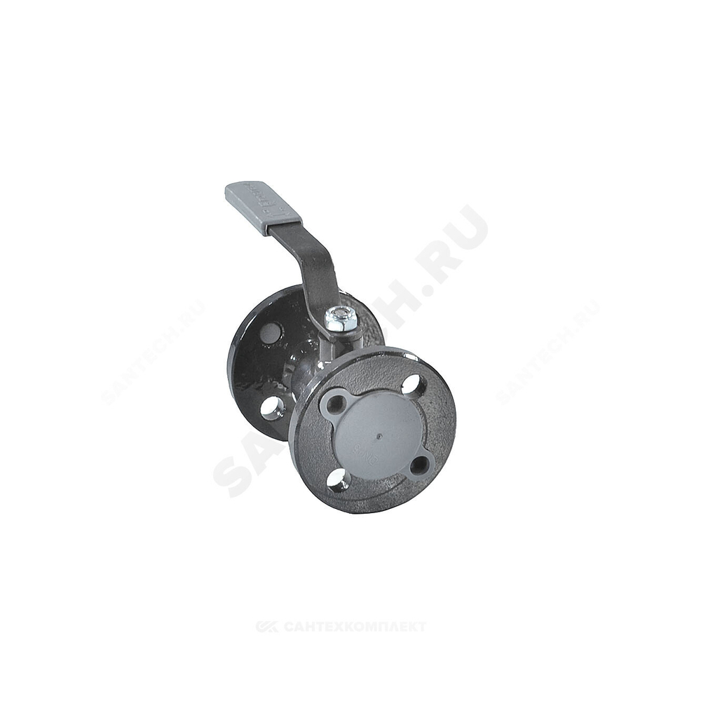 Кран шаровой сталь 11с67п Ду 125 Ру25 фл L=350мм FORTECA 183.1.125.025