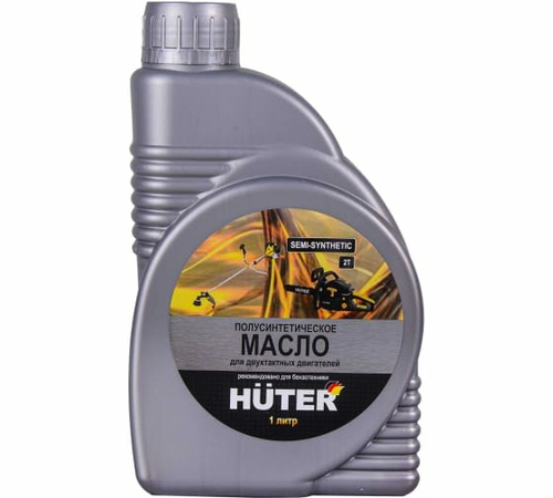 Масло 2T HUTER полусинтетическое 1л (73/8/3/2)