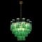 Подвесная люстра Loft IT Murano 10580/600 Clear green
