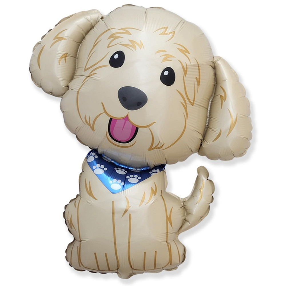 Шар Фольгированный Пес Коббердог (Коричневый)
