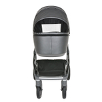 Детская коляска Roan Bass Next Кожа 2 в 1 RN083/1 Graphite Pearl