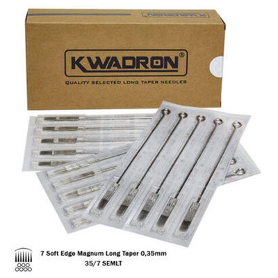 Иглы KWADRON 0.35mm (длинная заточка) - 7SEM