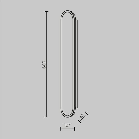 Бра Maytoni Modern MOD429WL-L30BSK