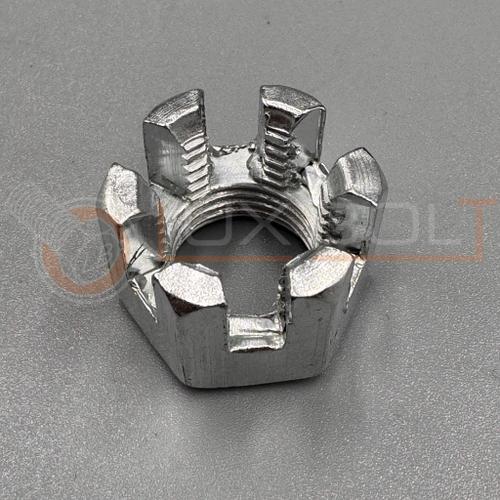 Гайка М14х1,5 корончатая высокая