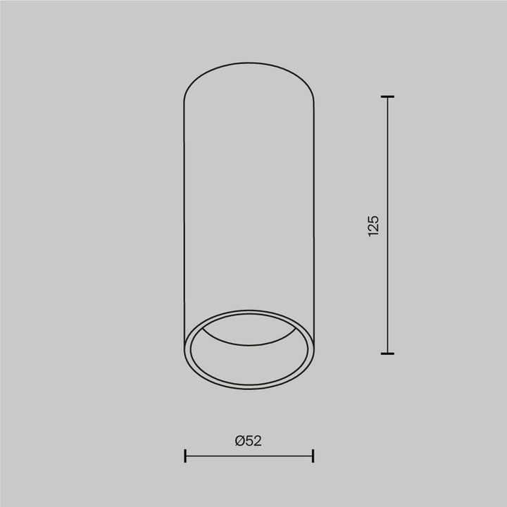 Потолочный светильник Maytoni Technical Ceiling FOCUS LED C056CL-L12W3K-W-PT