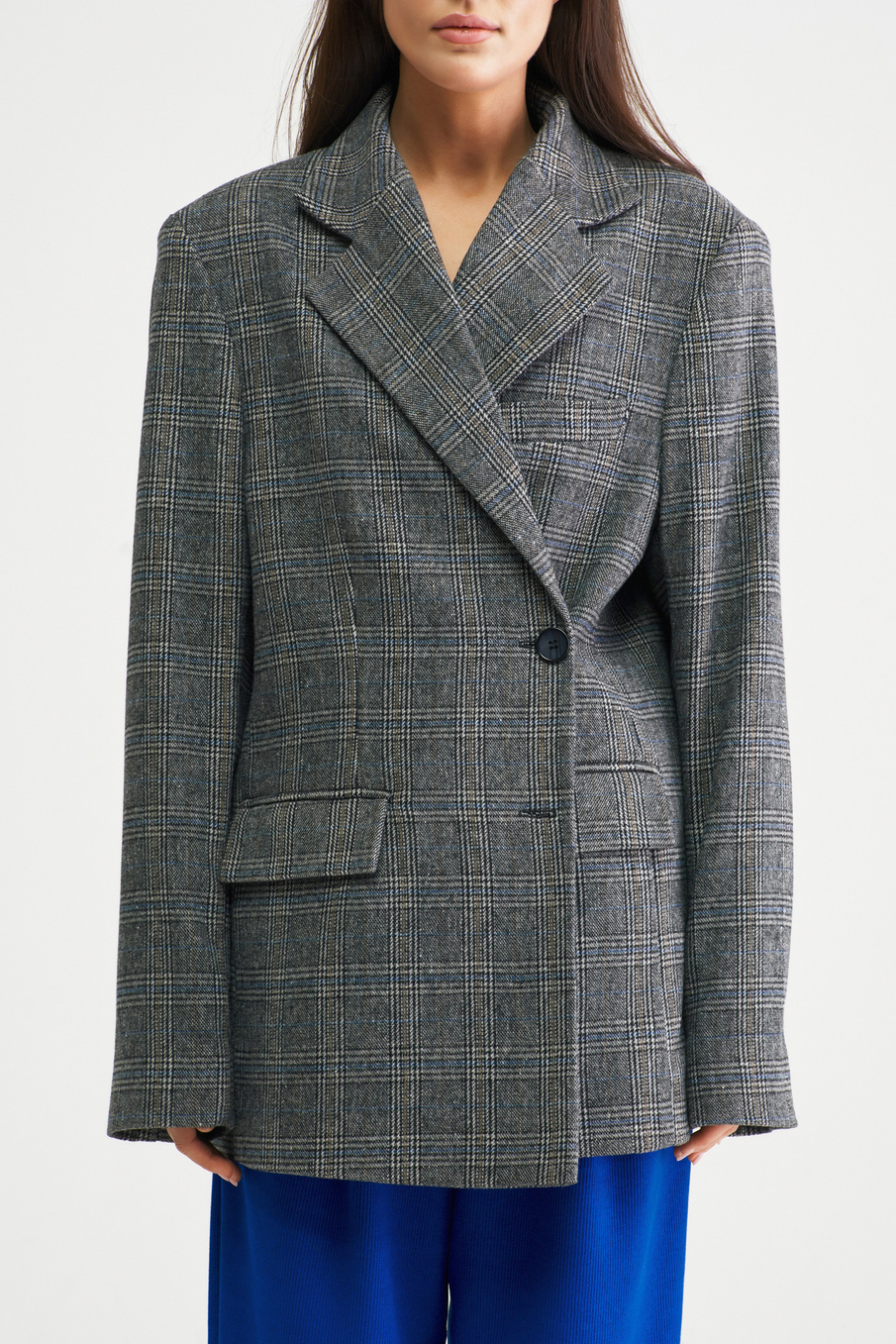 Пиджак "Kletka" blue