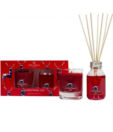 Веселые каникулы подарочный набор диффузор и свеча, Wax Lyrical