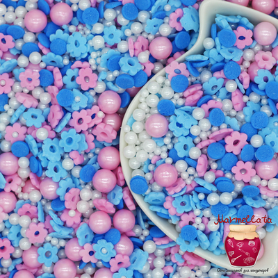 Посыпка МИКС "АЛЕНЬКИЙ ЦВЕТОЧЕК", 50 гр.