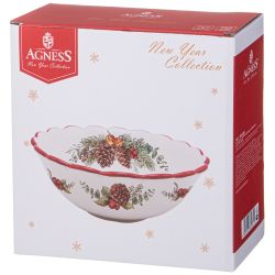 САЛАТНИК AGNESS "CELEBRATION" 20,5*7,5 СМ (КОР=18ШТ.)