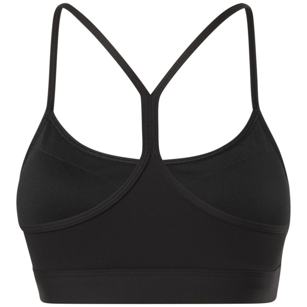 ТОП теннисный Reebok Lux Skinny Strap Medium Support Sports Bra - черный