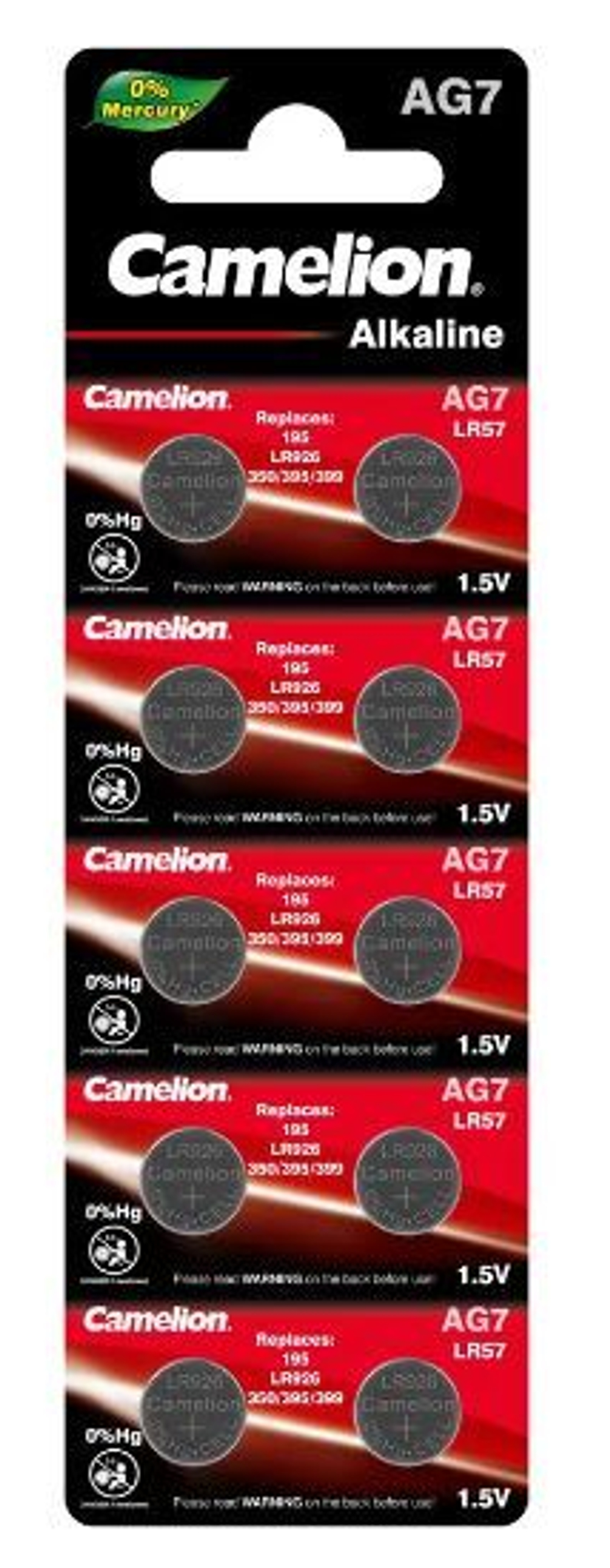 Camelion AG7 уп.100 BL-10_395 SR-927