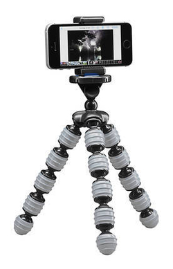 CULLMANN ALPHA 350 mobile Grey. Настольный штатив с держателем моб.тел