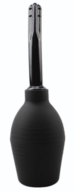 Черный интимный душ-спринцовка Booty Cleanse (Цвет: черный)