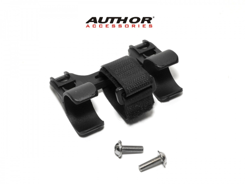 Насос/крепеж 8-18191002 к раме велосипеда пластик. для насосов 26-28мм, One, Cross 2, Jet, Dual Jet, Pipe Composite и др. черный AUTHOR