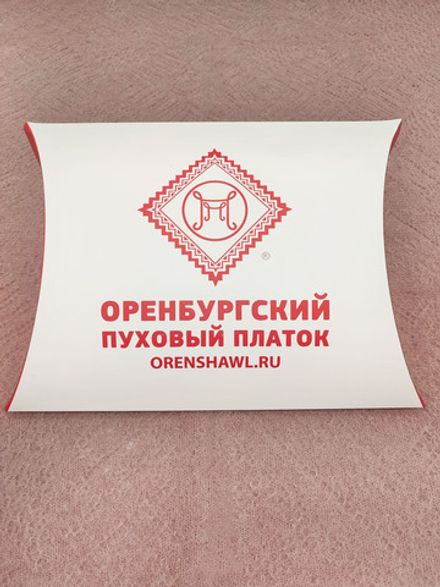 Подарочный конверт большой "Оренбургский пуховый платок"