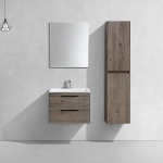 Тумба с раковиной Vincea Chiara 2D 600 R.Oak