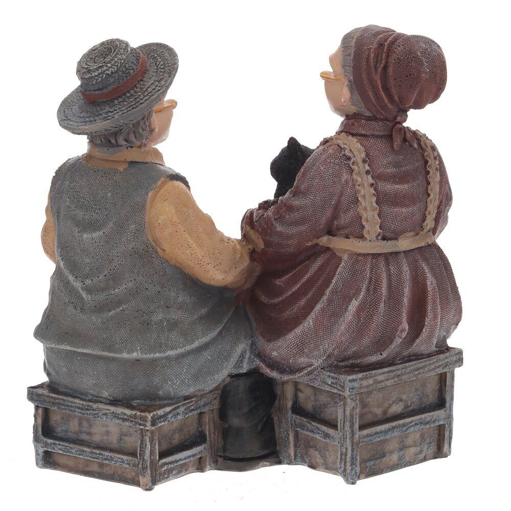 GAEM Фигурка декоративная "Бабушка с дедушкой", L11,5 W9,5 H12 см, 2в.