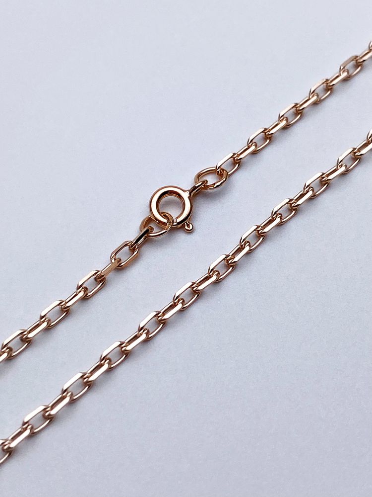 Цепь из серебра/Якорь/Позолота