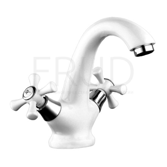 Смеситель кухня FRUD 10332  Белый