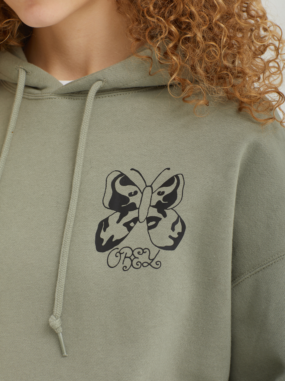 Женская Толстовка Butterfly Baggy Relaxed