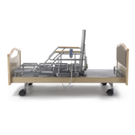 Кровать электрическая MED-MOS DB-2B с поворотным креслом в правую сторону (светлое дерево)