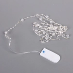 Гирлянда для дома «Льдинка» на батарейках 2,0 м 20 ламп LED, 3 реж, IP-20, Зеленый