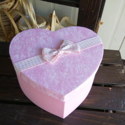 Композиция в коробке "Сердце"