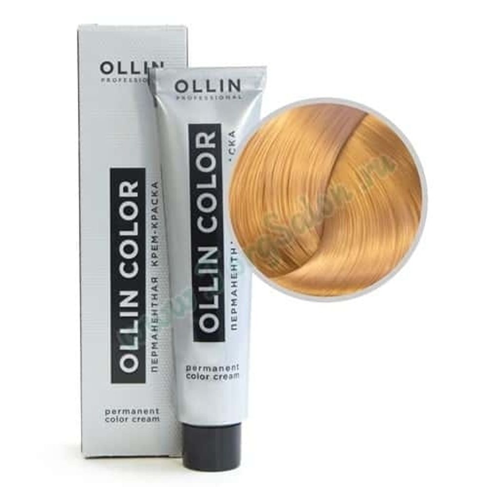 Крем краска для волос перманентная Ollin Color «Блондин золотистый» 9/3