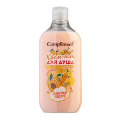 Duş geli \ Крем-гель для душа Compliment Солнечный поцелуй, 500 мл