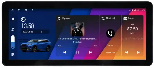 Магнитола для Audi A4 (B8), A5 (8T) 2007-2016 - Canbox H-Line 0701 монитор 12.3" QLED в стиле Audi на Android 10, Быстрая, ТОП-процессор, CarPlay, 4G SIM-слот