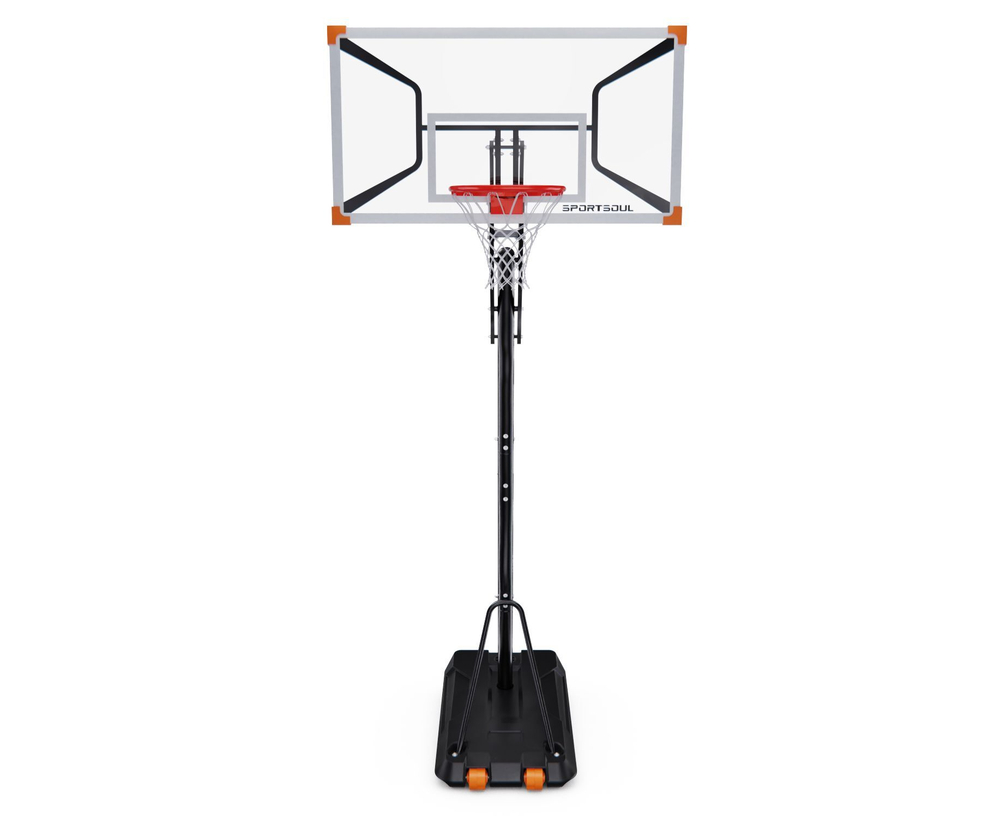 Баскетбольная мобильная стойка DFC SPORTSOUL, 137 х 84 x 0.3 см