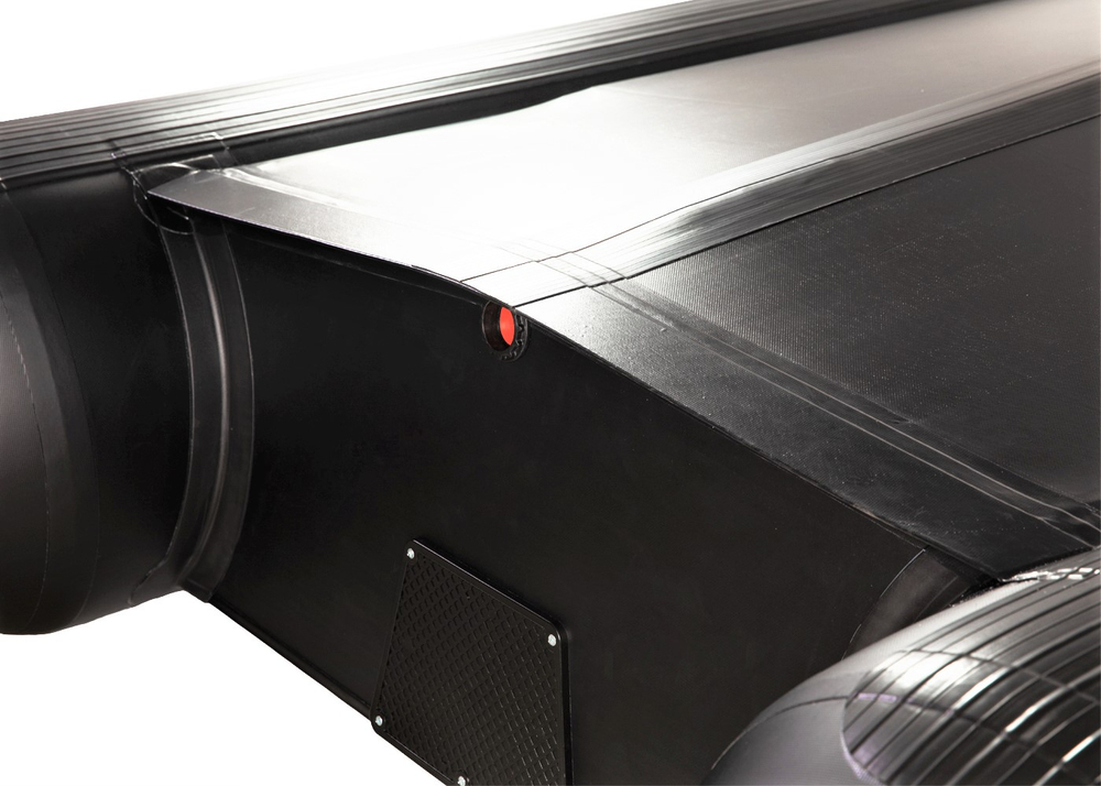 YACHTMAN-320 СК INTERCEPTER (Яхтман) зеленый-черный (лодка ПВХ под мотор с усилением)