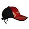 Бейсболка Helios цв.черный/красный б/р