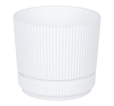 Кашпо СТРИП круглое D=140мм 1,3 л с поддоном М3246