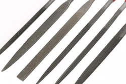 Набор надфилей, 160 х 4 мм, 6 шт, обрезиненные рукоятки Matrix