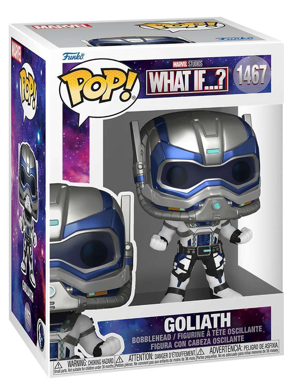 Фигурка Funko POP! Bobble Marvel What If Goliath (1467) 68044