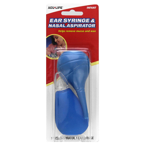 Flents, ушной шприц и назальный аспиратор, для младенцев, 2 шт.