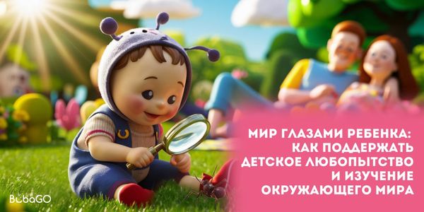 Мир глазами ребенка: как поддержать детское любопытство и изучение окружающего мира Мир глазами ребенка: как поддержать детское любопытство и изучение окружающего мира