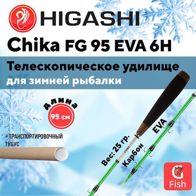 Удилище зимнее Chika FG 95 EVA 6H