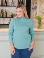 Водолазка 1209 мятный Novita (Акция)