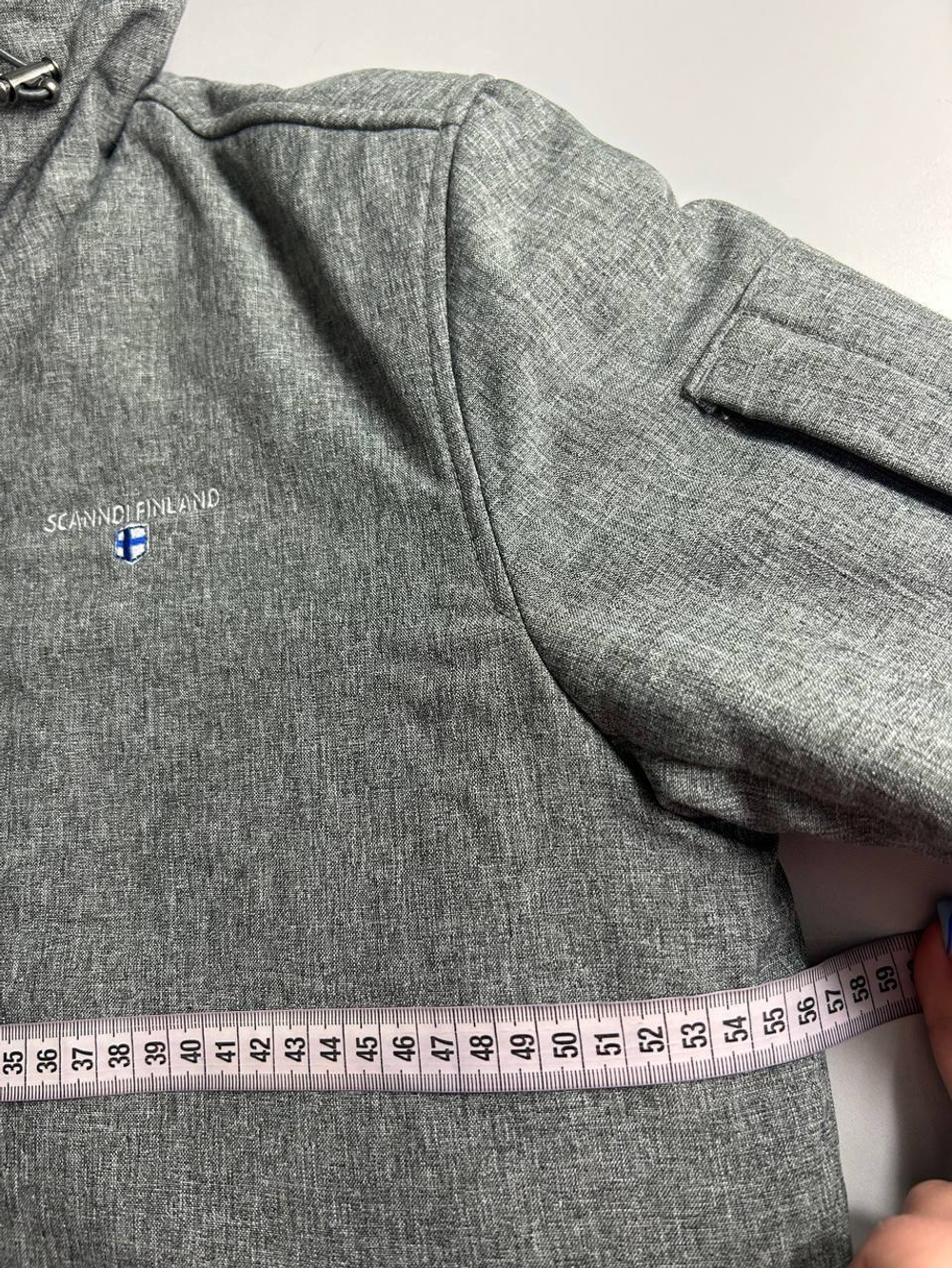 Куртка Scandi Finland с карманом на рукаве, визуально на 46 размер