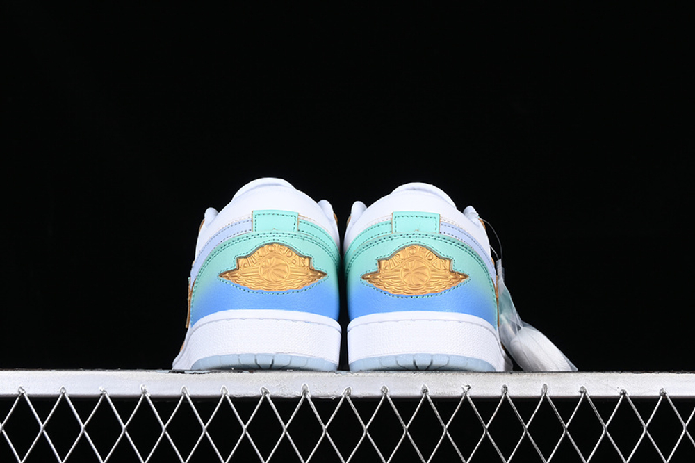Jordan 1 blue white and gold 2025