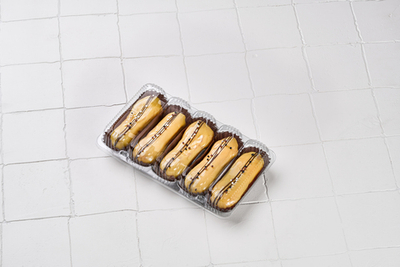 Эклер "Манго-Маракуйя"