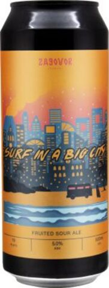 Пиво Заговор Серф Ин Э Биг Сити / Zagovor Surf In A Big City 0.45 - банка