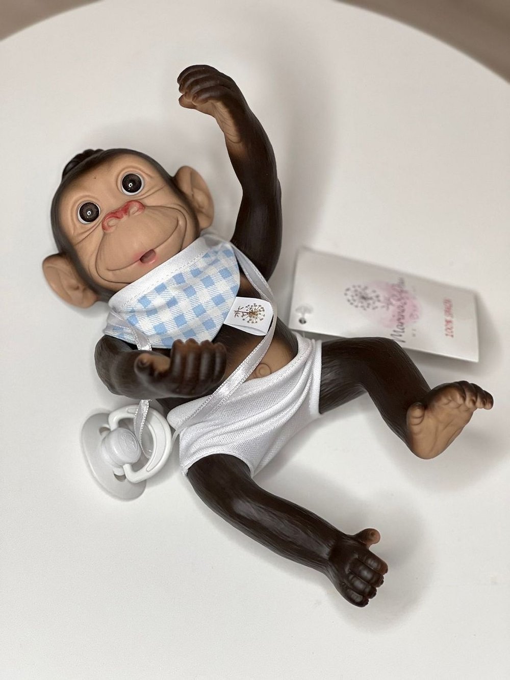 Кукла Marina and Pau 26cм Baby Monkey, виниловая (390A)