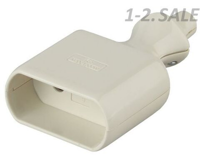 Штепсельная розетка ЭРА R2 кабельная разборная без заземления, штепсельное гнездо 10А 250В