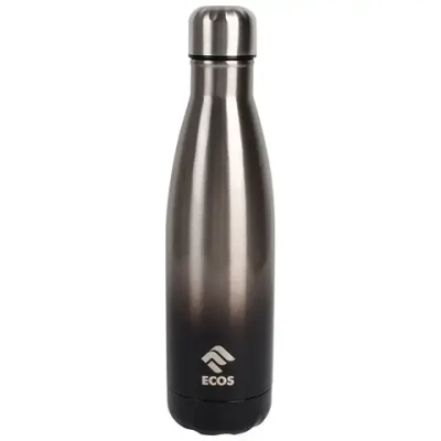 Термобутылка, объём: 500 мл, цвет: чёрный градиент