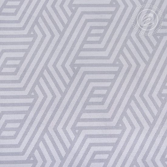 Двуспальный с европростынёй комплект постельного белья Серафима DE LUXE поплин наволочки 70x70 см