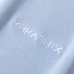 Футболка Ymkashix 8-bit outline голубая